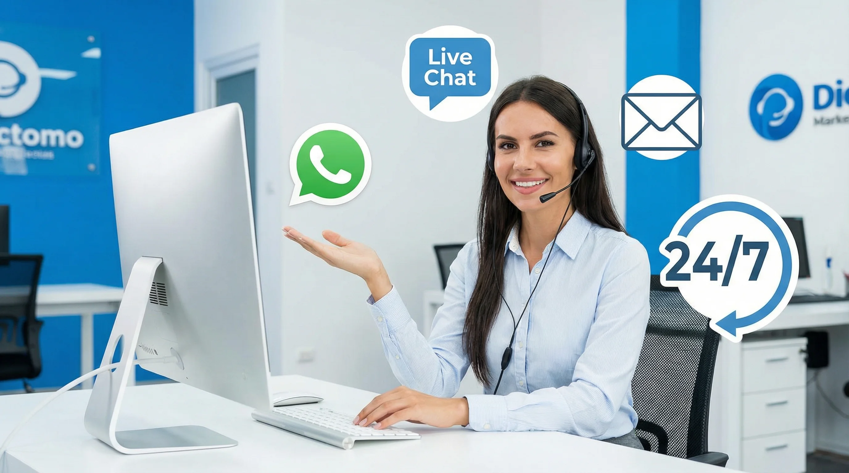 专业客服团队提供24小时7天在线支持服务